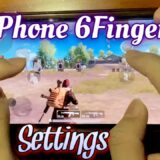 【PUBG mobile】iPhone 6Finger + Gyro Settings and explanation by GENJ1 Gaming⚔