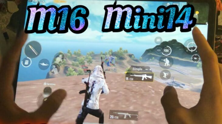 【PUBG MOBILE】If you want to get better at M16 and Mini14 Look at this!!