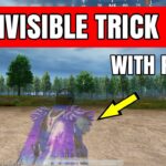 PUBGMOBILE Invisible Glitch | How to get invisible in PubgMobile | Tips And Tricks of PubgMobile