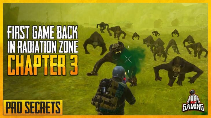 First Game Back In Radiation Zone Chapter 3 Metro Royale PUBG Mobile