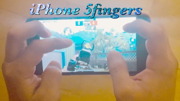 【PUBG モバイル】スマホ5本指の手元動画とキル集