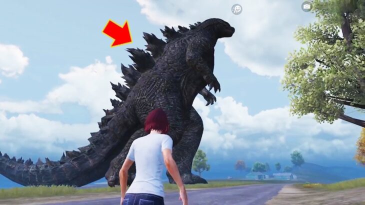 Pubg Mobile エランゲルに最強ゴジラが出現した マジです Godzilla In Pubg Mobile Pubgモバイル まがれつ Pubg Tube