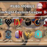 【PUBGモバイル】GrimNight Custom League Day1 ※5分遅延