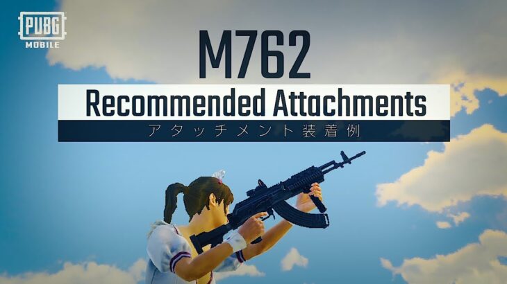 AR編『M762』のおすすめアタッチメントを紹介✨