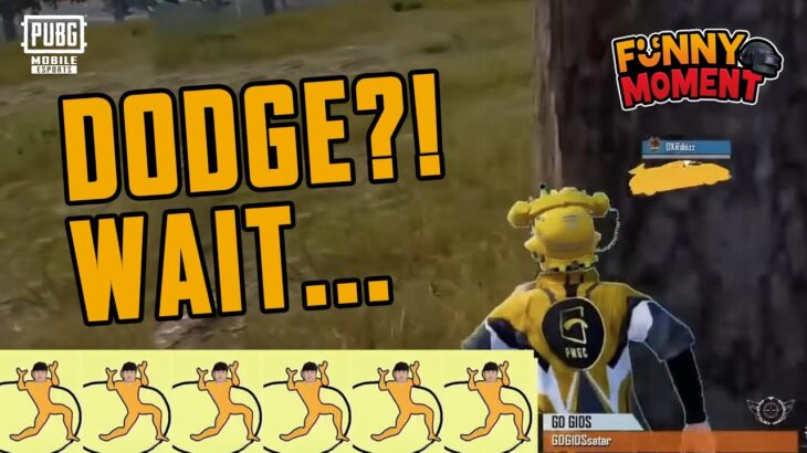 Nice Dodging 🏃🏻? 【Funny Moment | PUBG MOBILE】