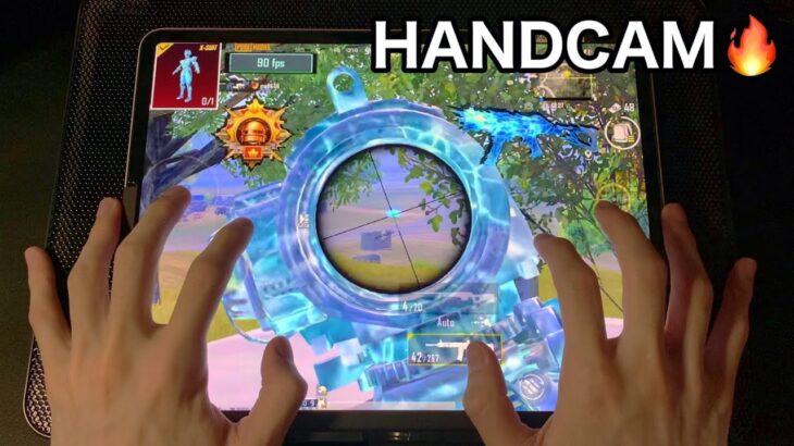 Best HANDCAM 6 Finger iPad Pro 12.9 M2 chip🧨 | Solo vs Squad – PUBG Mobile