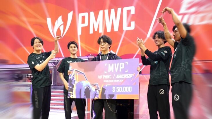 PMWC MVP👑｜5Finger＋Gyro｜【PUBGMOBILE】