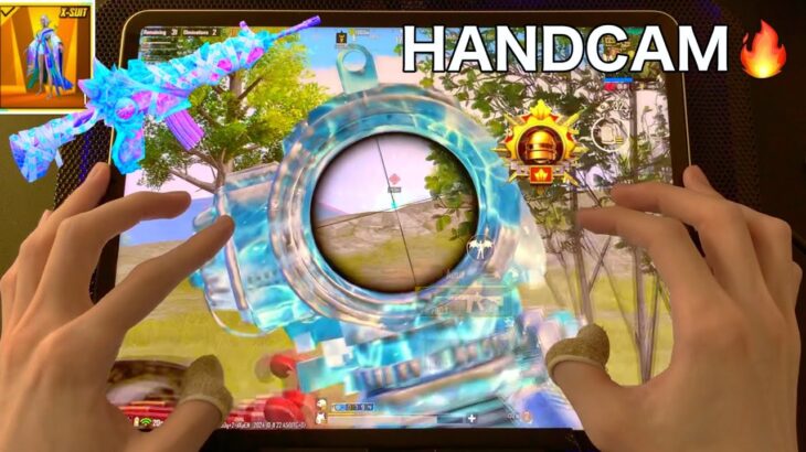 This World No.1 GodPlayer🔥 Best 6finger HANDCAM iPad Pro M2 chip‼️ | Solo vs Squad – PUBG MOBILE