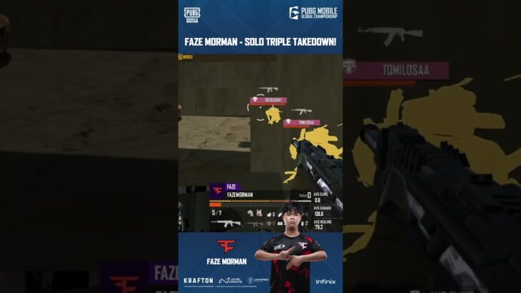 MORMAN’s Showstopper: Solo Triple Takedown Mastery | 2024 PUBG MOBILE GLOBAL CHAMPIONSHIP