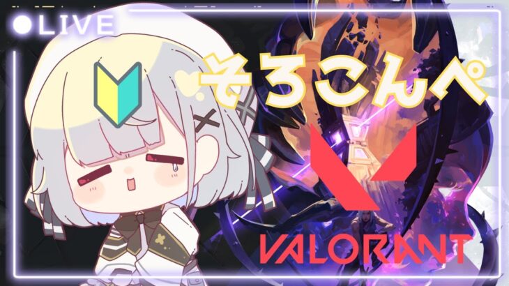 【VALORANT】完治してないので少しだけ！ブロンズ2を目指して…！いくぞコンペ　#vtuber