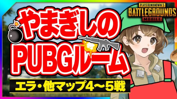 ※２枠目YouTubeくん頼む【 PUBGモバイル 】もうルーム３年位やってるらしくて震える【 山岸 】