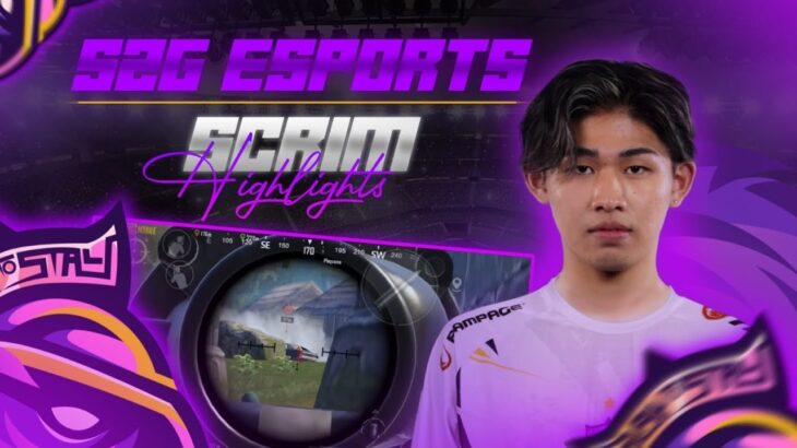 【PUBGMOBILE】S2G OLD SCRIM MATCH