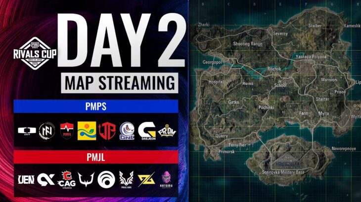 【日韓戦】PUBG MOBILE RIVALS CUP 2025 SEASON1 DAY2 MAP配信