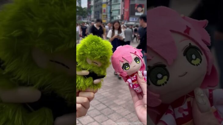 コラボ中のみこちと一緒に…！渋谷で”振り向き界隈”🌸💕