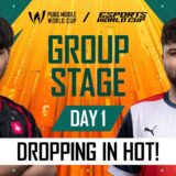 [EN] 2025 PMWC at EWC Group Stage Day 1 | PUBG MOBILE WORLD CUP at ESPORTS WORLD CUP