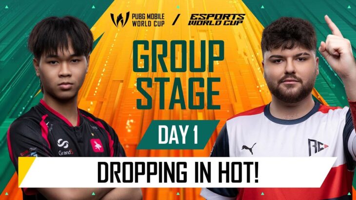 [EN] 2025 PMWC at EWC Group Stage Day 1 | PUBG MOBILE WORLD CUP at ESPORTS WORLD CUP