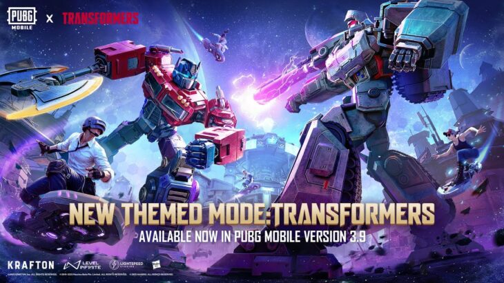 PUBG MOBILE x TRANSFORMERS | Officially LIVE in version 3.9!