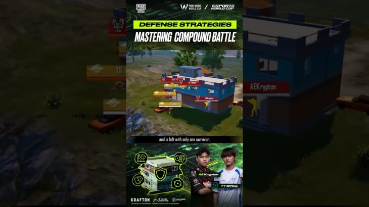 Defense Strategies: Mastering Compound Battles EP.2 #PUBGMOBILE #PUBGMESPORTS #PMWC #EWC