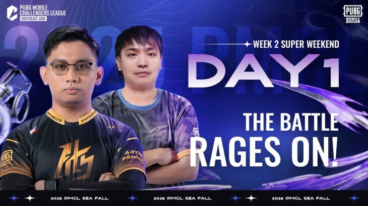 [EN] 2025 PMCL SEA W2 SuperWeekend Day 1 | Fall | The Battle Rages On! 🔥