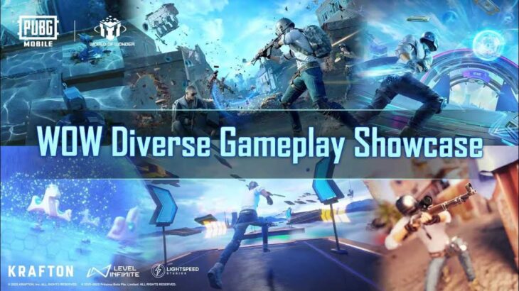 PUBG MOBILE | WOW Diverse Gameplay Showcase