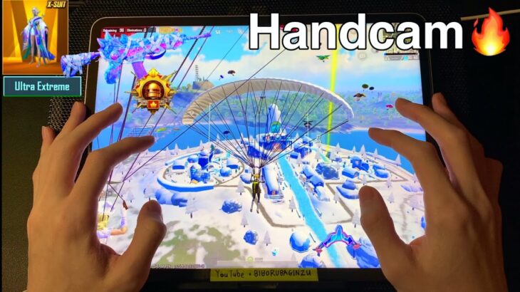 Pro 12.9 6Fingers PUBGm NEW MAP!!!!🔥 Best 6finger HANDCAM iPad Pro M2 chip‼️ | Solo vs Squad