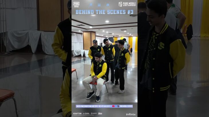 Laughs, intensity, and good vibes only behind the stages. 😁