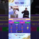 Casters Group Stage Prediction | 2025 PMGC