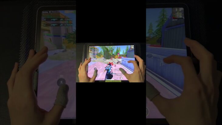 KING 6finger HANDCAM iPad Pro 12.9 120FPS | Solo vs Squad – PUBG MOBILE