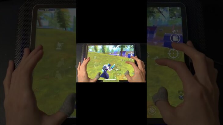 KING 6finger HANDCAM iPad Pro 12.9 120FPS | Solo vs Squad – PUBG MOBILE