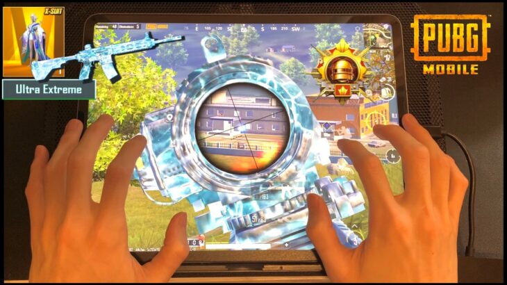 【PubgMobile】Perfect Sensitivity.  God-Level 6 Finger Movement🖐️🔥
