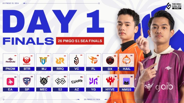 [EN] 2026 PMGO S1 SEA Finals | Day 1