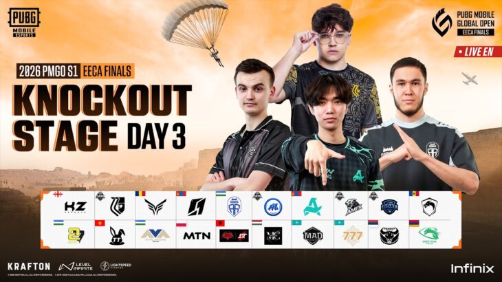 [EN] 2026 PMGO Season 1 Eastern Europe & Central Asia Finals | Knockout Stage Day 3