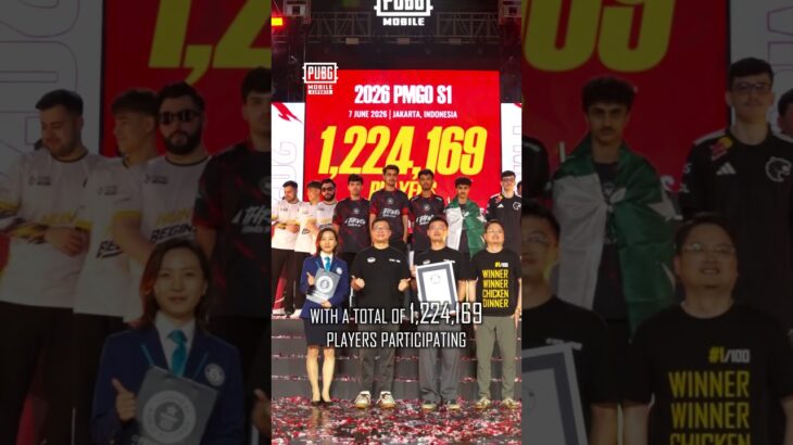 A new World Record! #pmgo2026 #pubgmesports