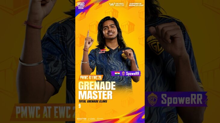 GODL SpoweRR — Grenade Master of PMWC at EWC 26 Grand Finals