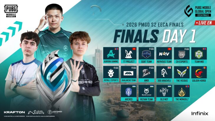 [EN] 2026 PMGO Season 2 Eastern Europe & Central Asia Finals | Finals Day 1